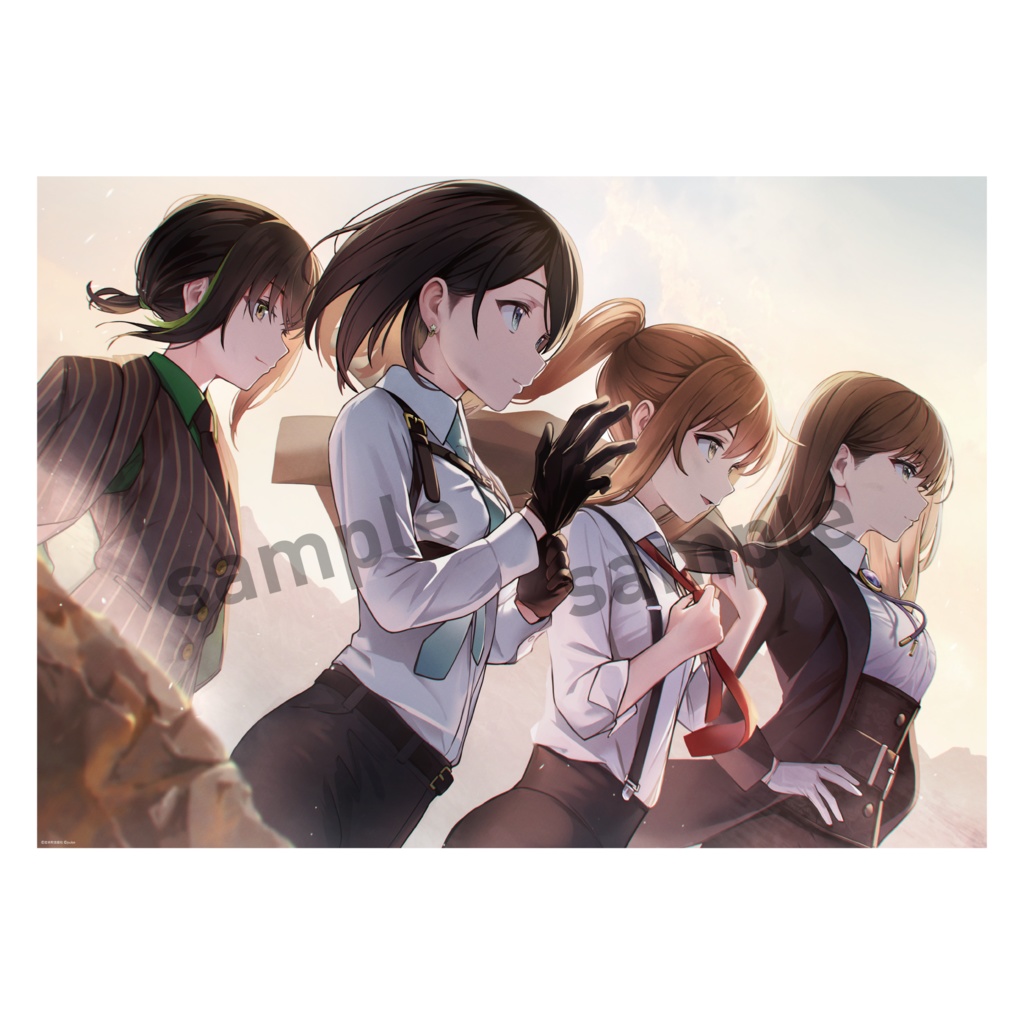 ＜不撓不屈＞B2ポスター