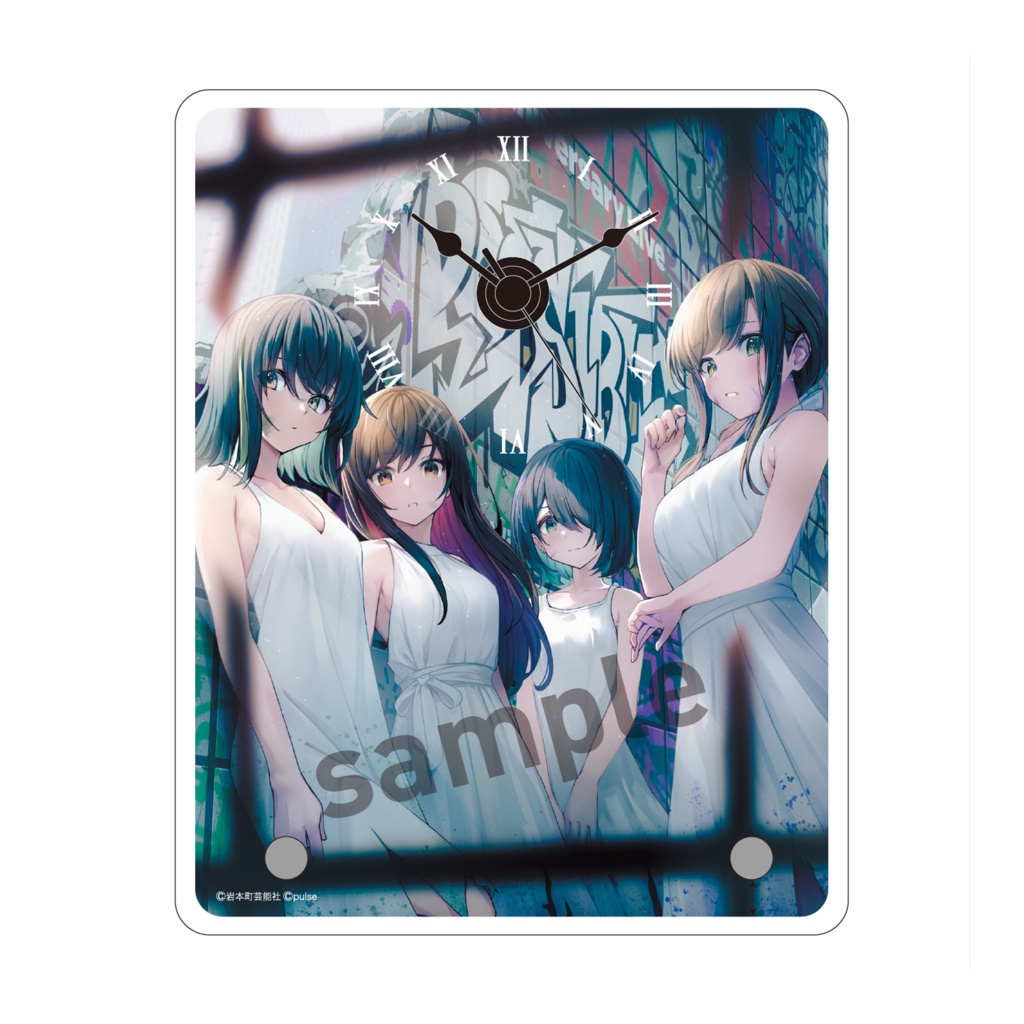 < POSSIBLE > キービジュアル アクリル時計