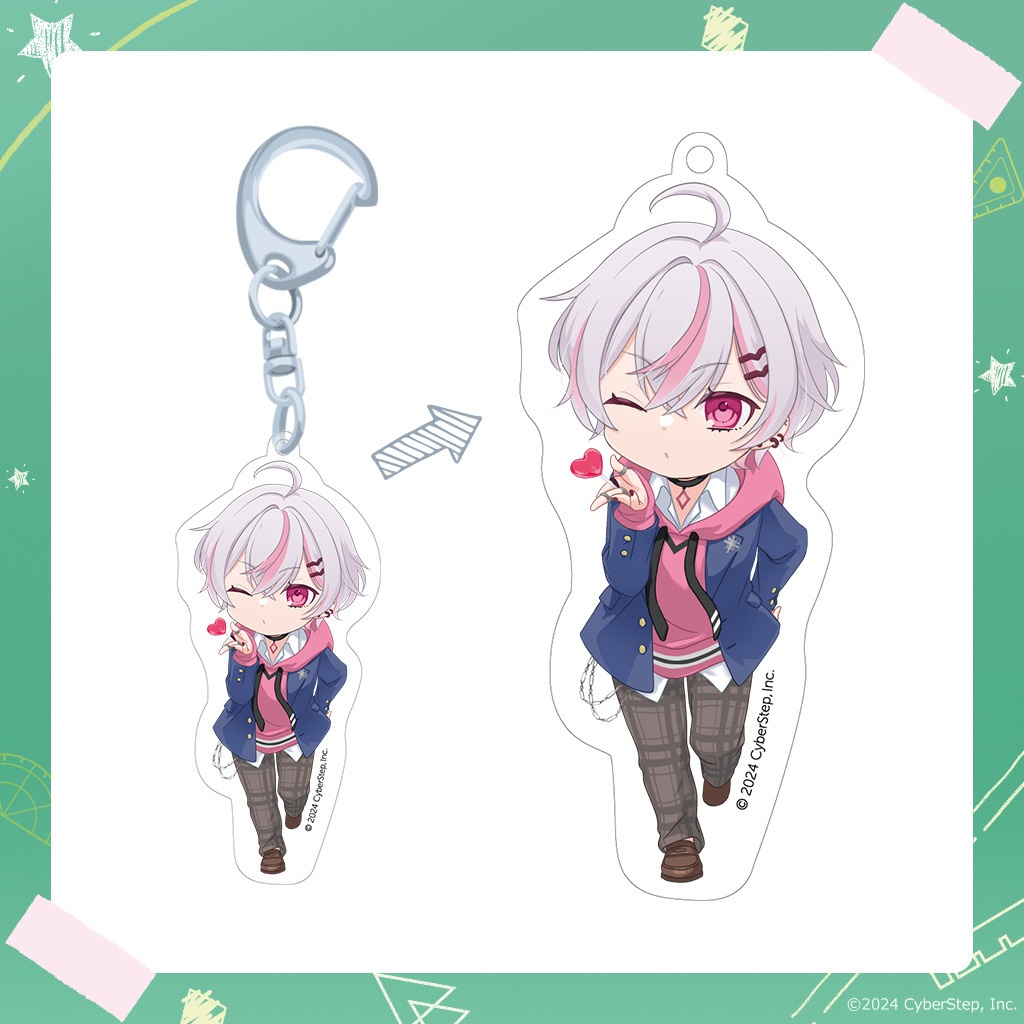 大人教 ランダムミニキャラアクリルキーホルダー