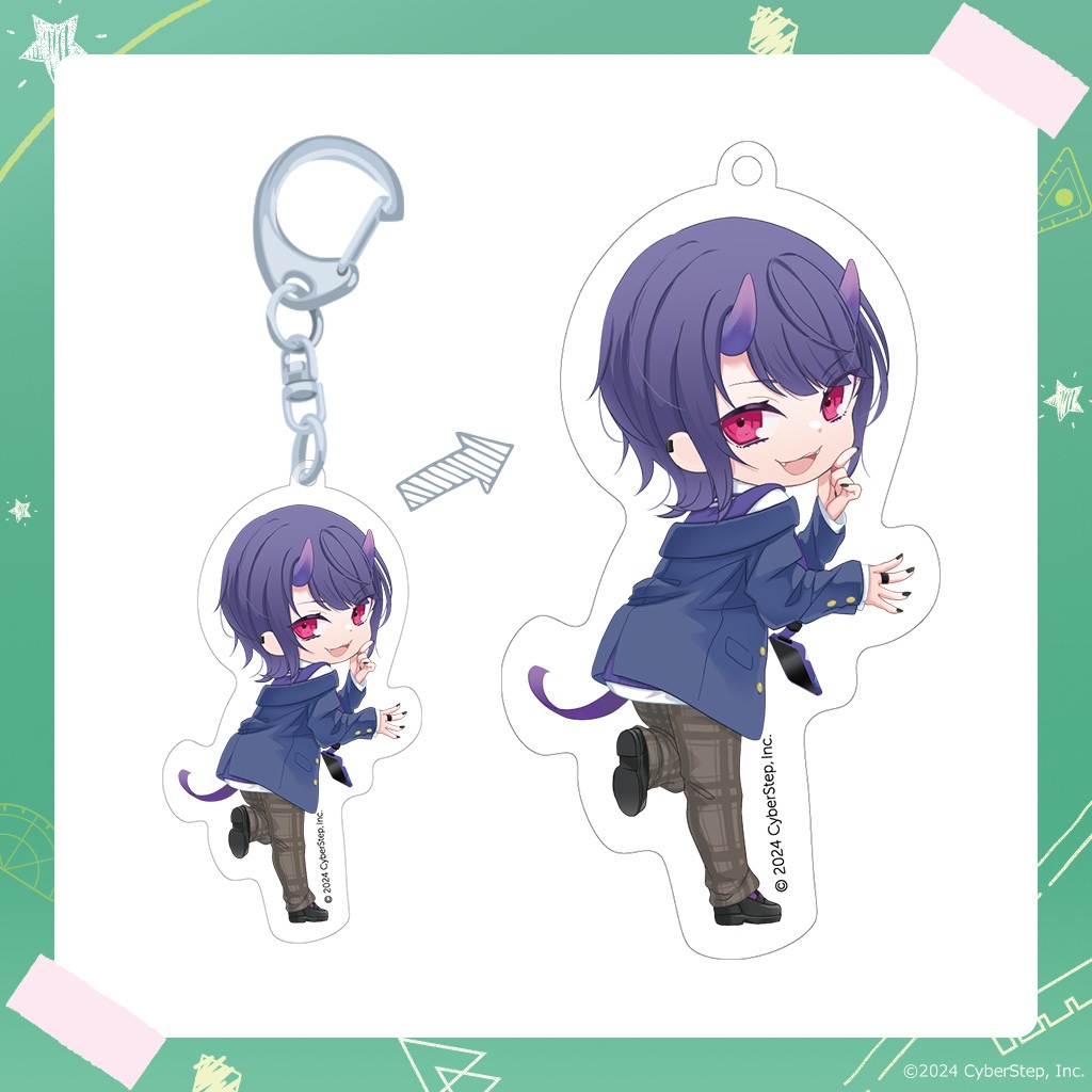 大人教 ランダムミニキャラアクリルキーホルダー