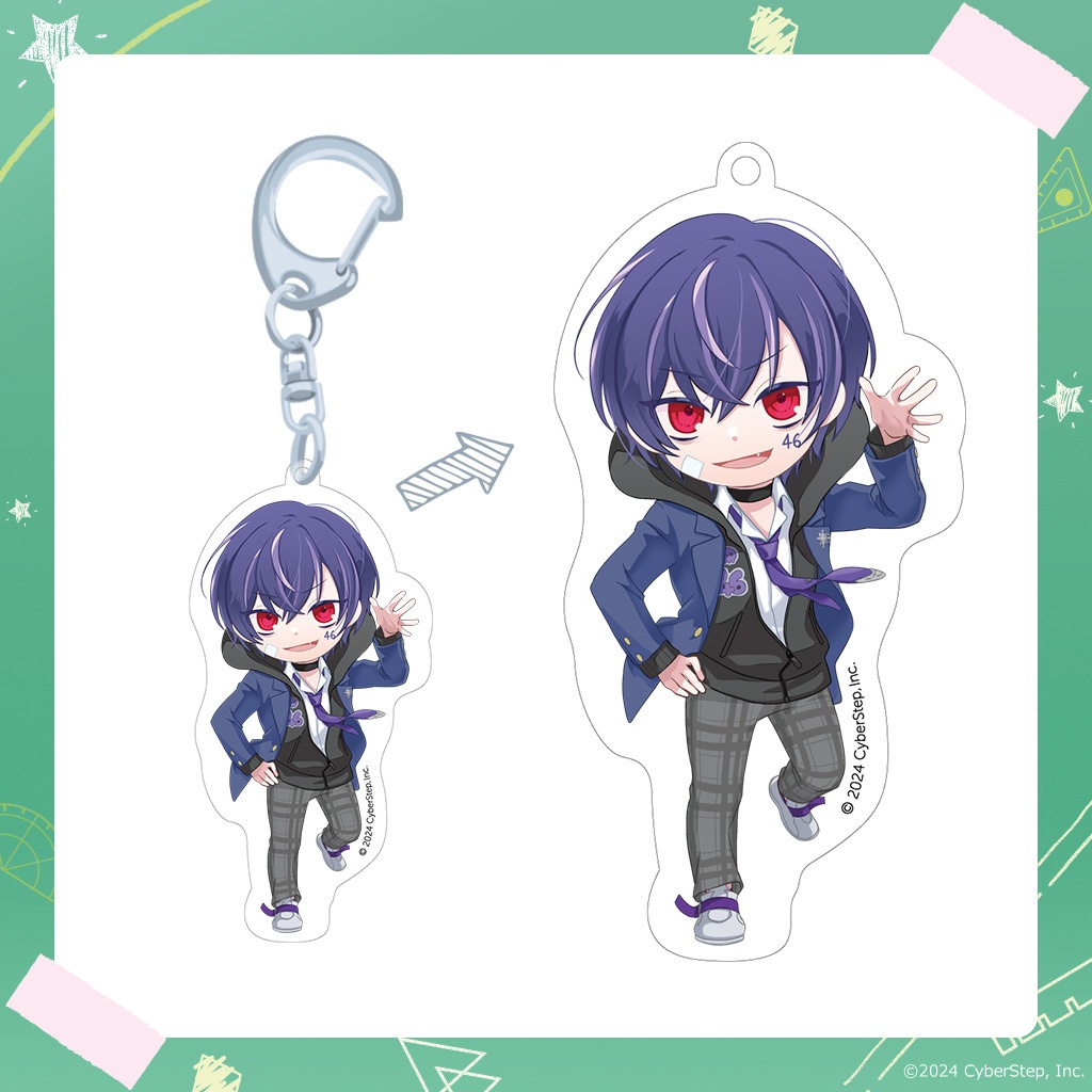 大人教 ランダムミニキャラアクリルキーホルダー