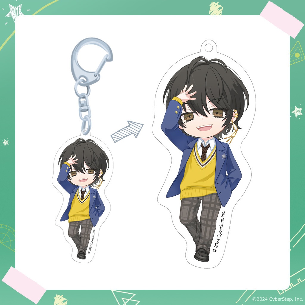 大人教 ランダムミニキャラアクリルキーホルダー