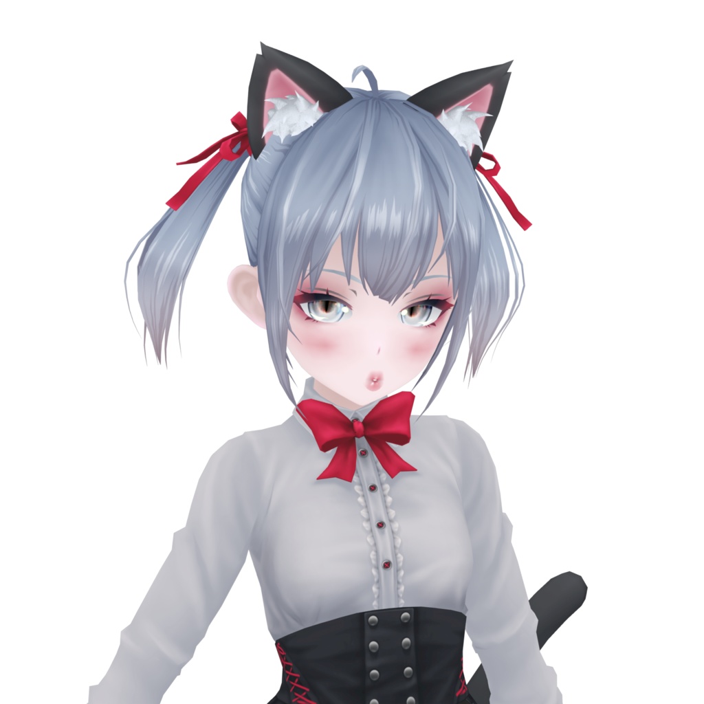 オリジナル3Dモデル【紅灰 (べには-Beniha)】