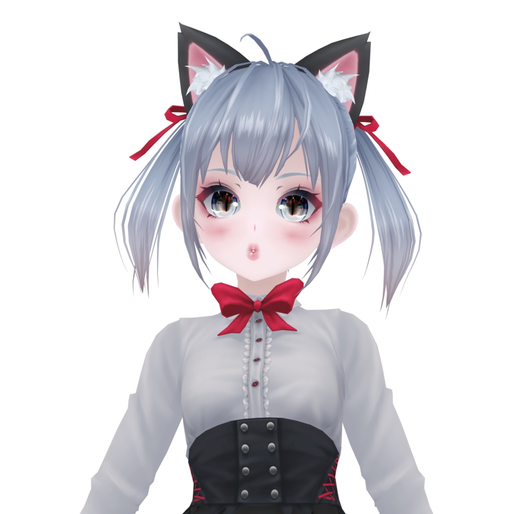 オリジナル3Dモデル【紅灰 (べには-Beniha)】