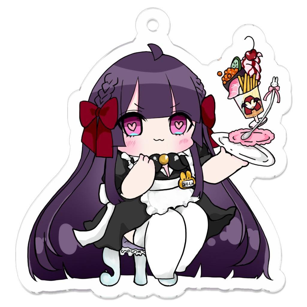アクリルキーホルダー【ウェイトレス】