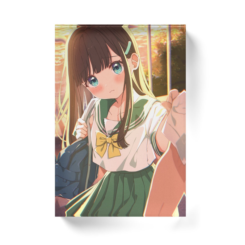 バイバイしたくないセーラー服の女の子