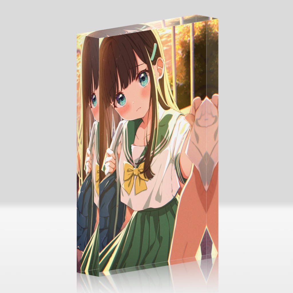 バイバイしたくないセーラー服の女の子