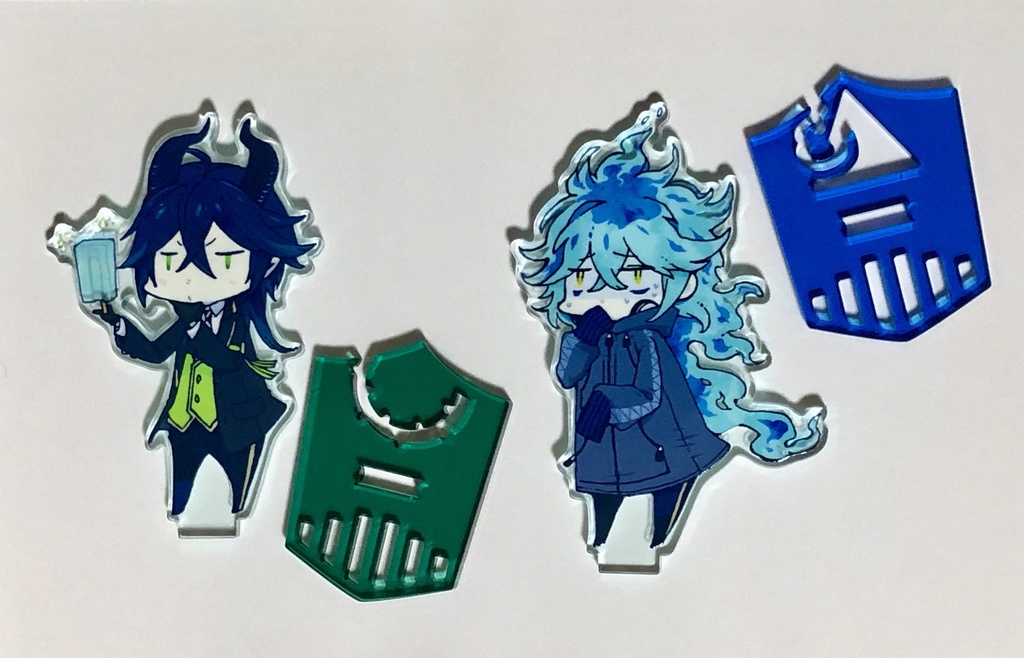 太郎とイデシュラくんのアクリルスタンド