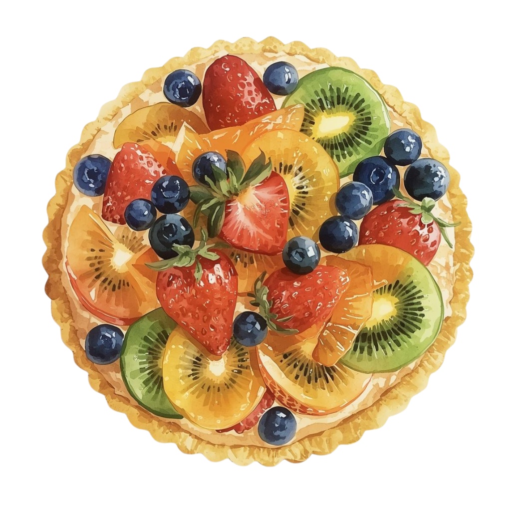 水彩タッチのカフェクリップアート|やさしい雰囲気のコーヒー&スイーツ素材(PNG)