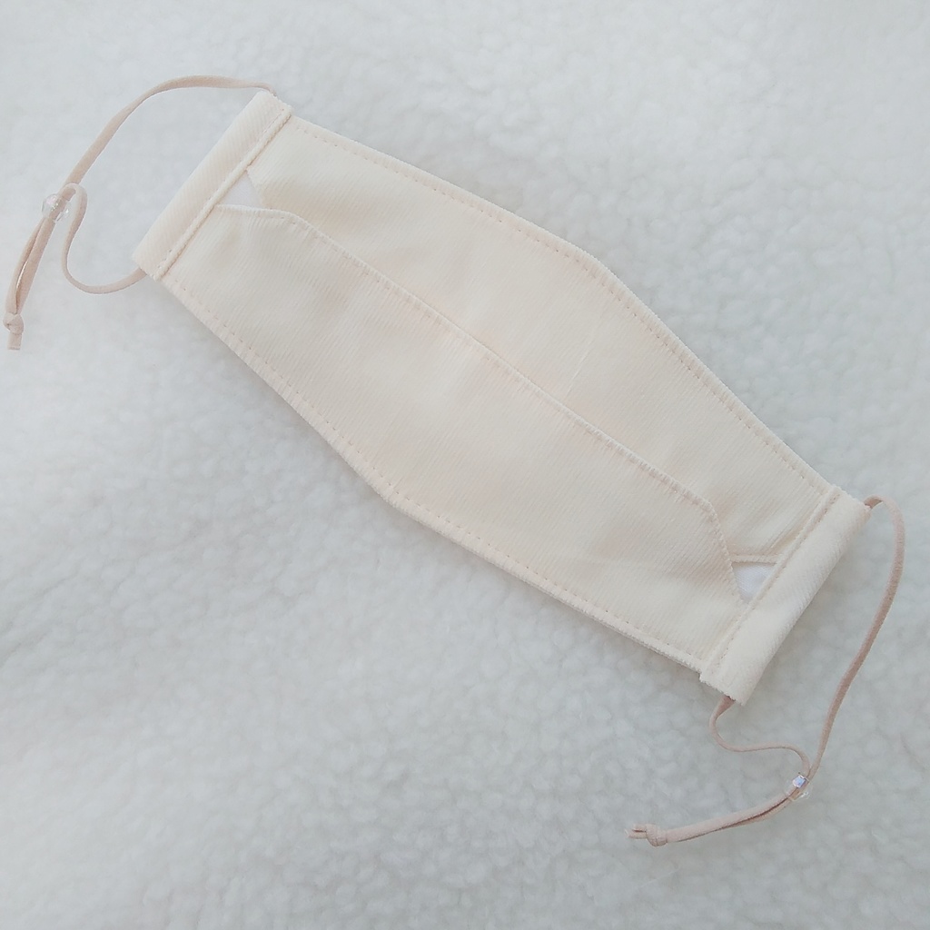 3Dマスク【Cream】