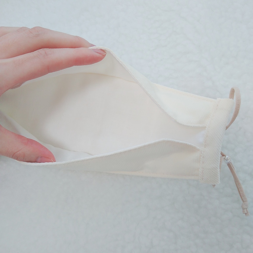 3Dマスク【Cream】