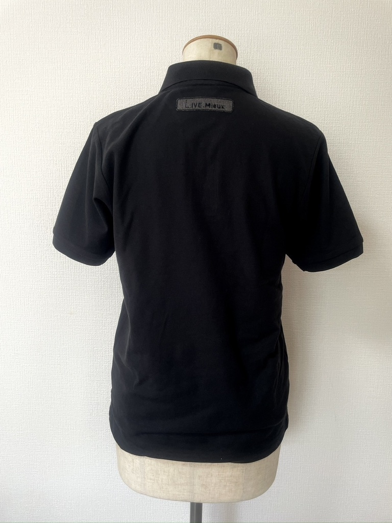 【LIVE.Mieux】刺繍ポロシャツ