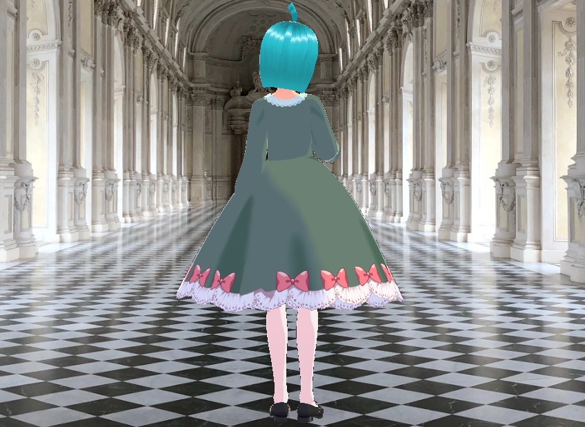 Rococo Ballgown Texture