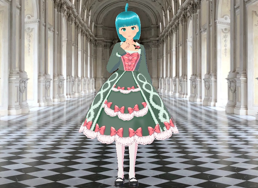 Rococo Ballgown Texture