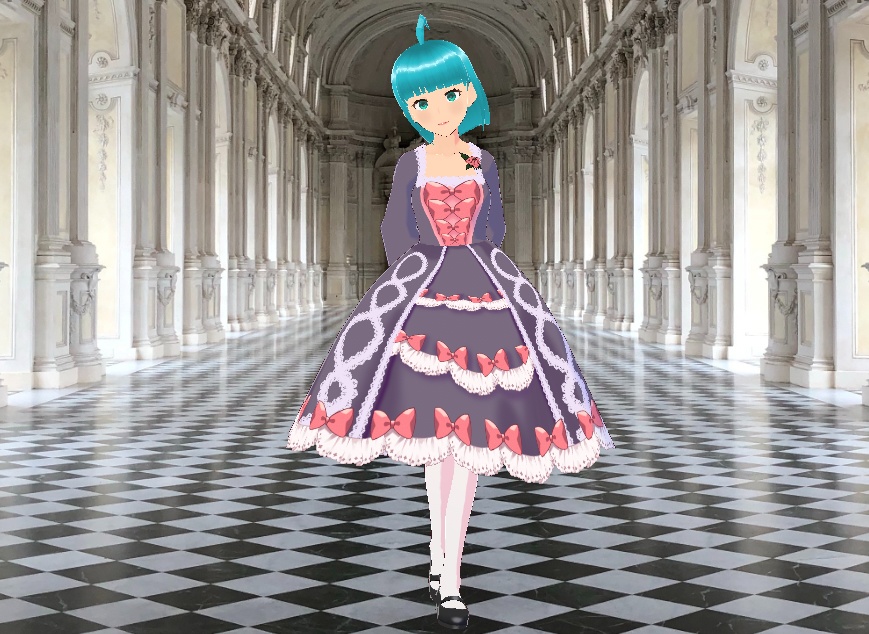 Rococo Ballgown Texture