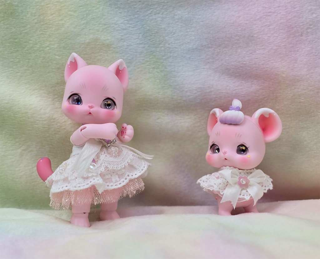 [EnfantdollxLatidoll] (限定10セット) バレンタイン限定ピンクver. ヘーゼル - フルセット
