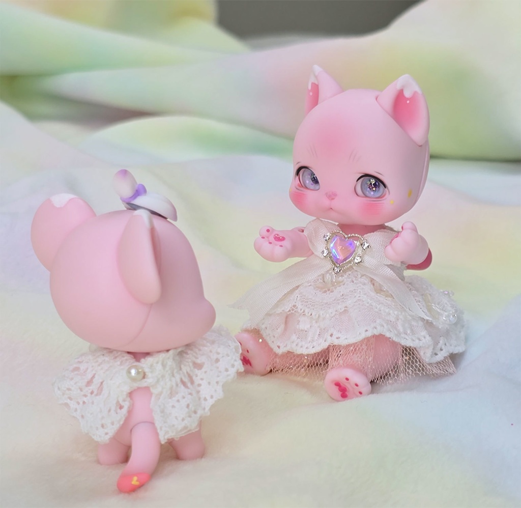 [EnfantdollxLatidoll] (限定10セット) バレンタイン限定ピンクver. ヘーゼル - フルセット