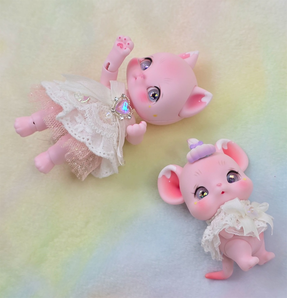 [EnfantdollxLatidoll] (限定10セット) バレンタイン限定ピンクver. ヘーゼル - フルセット