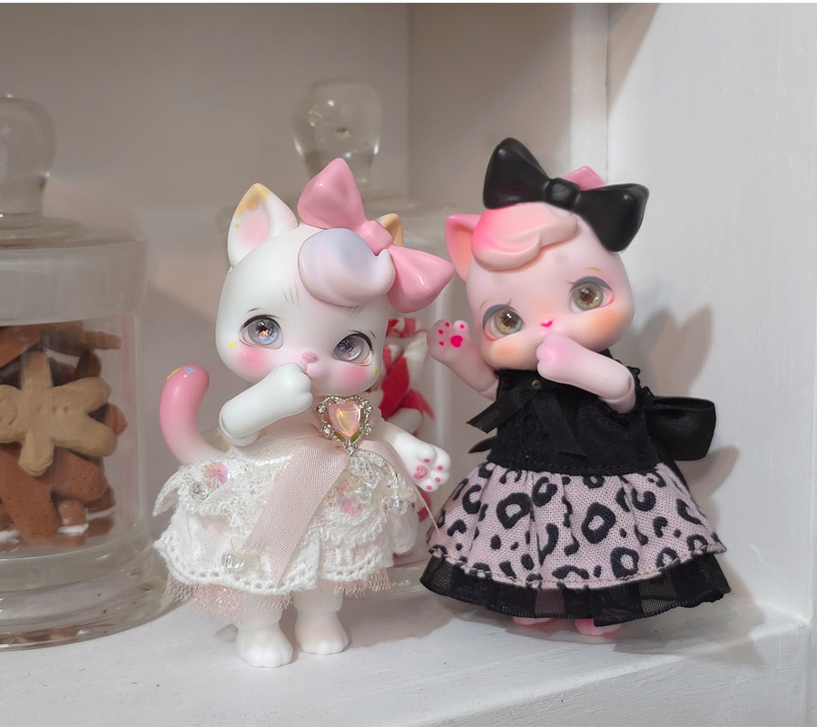 [Gf Dolls]リボンヘアパーツ(ピンク色)