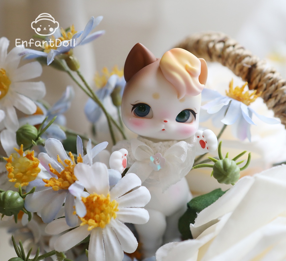 [アンパンドル-アニファンHazel-カリコ猫] 購入即時発送/ココリアン互換 / 猫球体関節人形
