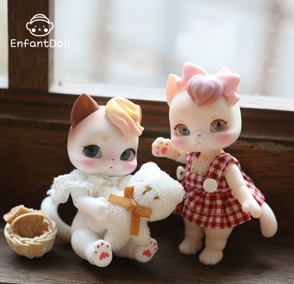 [アンパンドル-アニファンHazel-ペルシャキャット] 購入即時発送/ココリアン互換 / 猫球体関節人形