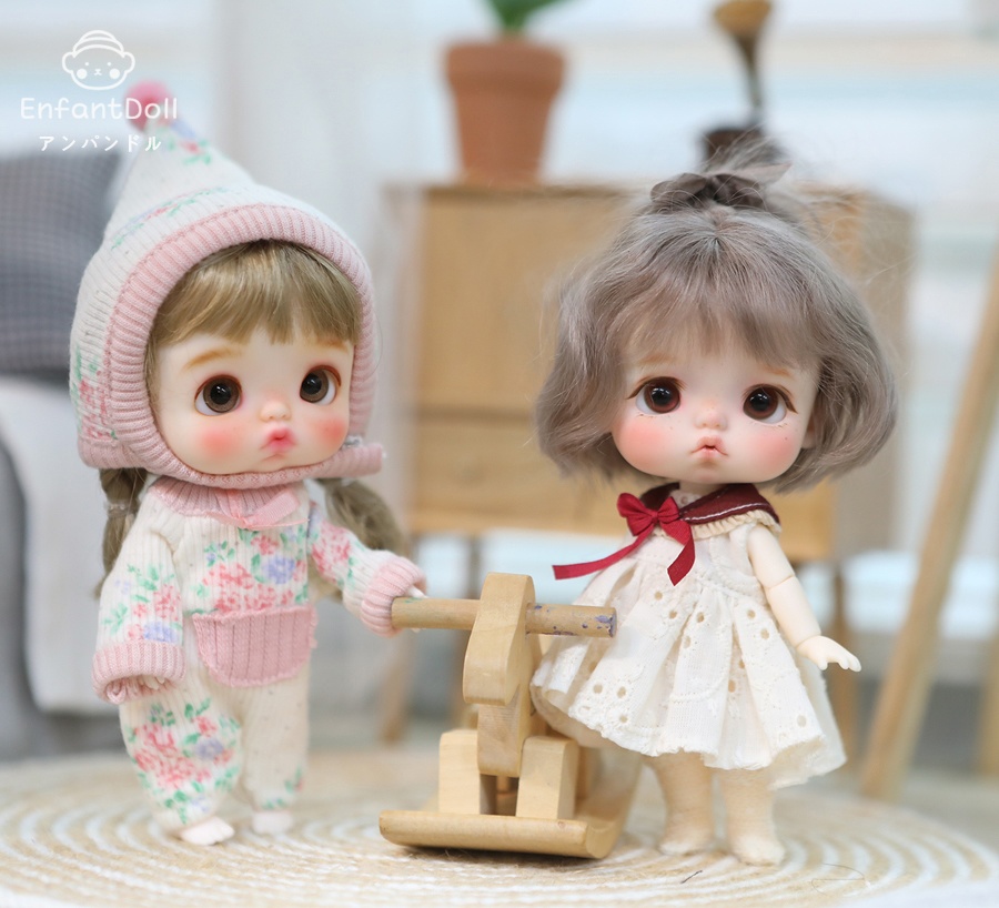 [アンパンドル - ティニパン ミン(Ming) - メイクアップ Aタイプ] 送料無料 / オビツ11 互換 / 球体関節人形