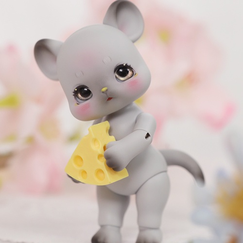 [アンパンドル-アニファン ベーシックポコリ(Pocori)] 送料無料 / グレースキン / ネズミ球体関節人形