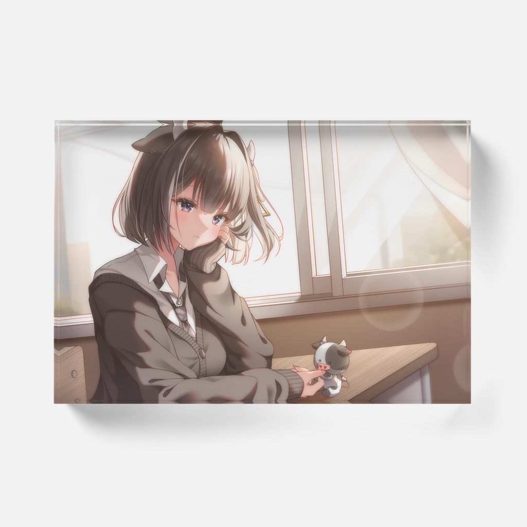 🥛小牛田みる 3周年記念 アクリルブロック🥛