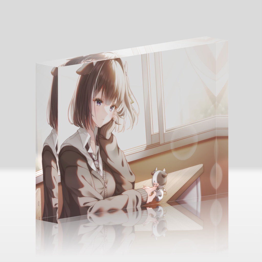 🥛小牛田みる 3周年記念 アクリルブロック🥛