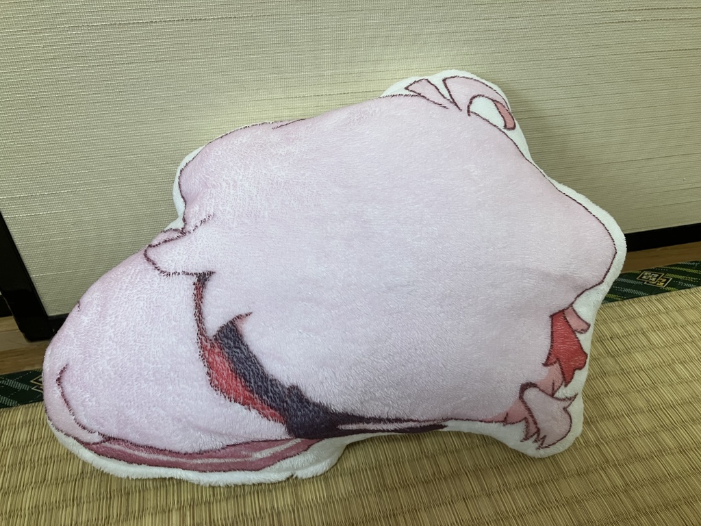 ふかふか猫クッション万葉