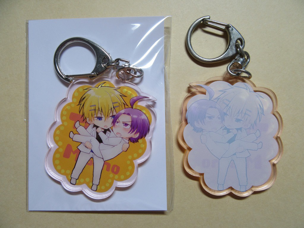 鉄&御園アクリルキーホルダー