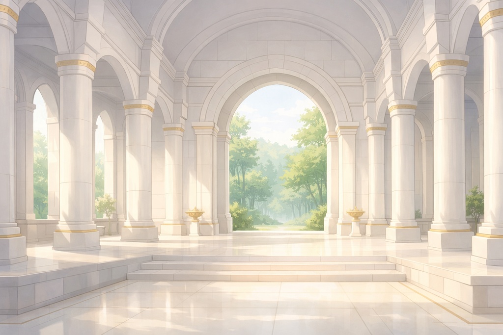 イリシア|立ち絵素材 表情差分+背景