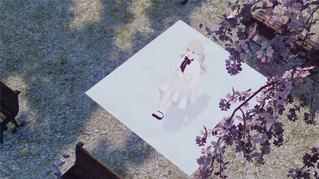 PocketPicnicSheet【VRCアバターギミック】