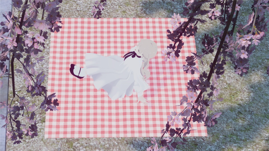 PocketPicnicSheet【VRCアバターギミック】
