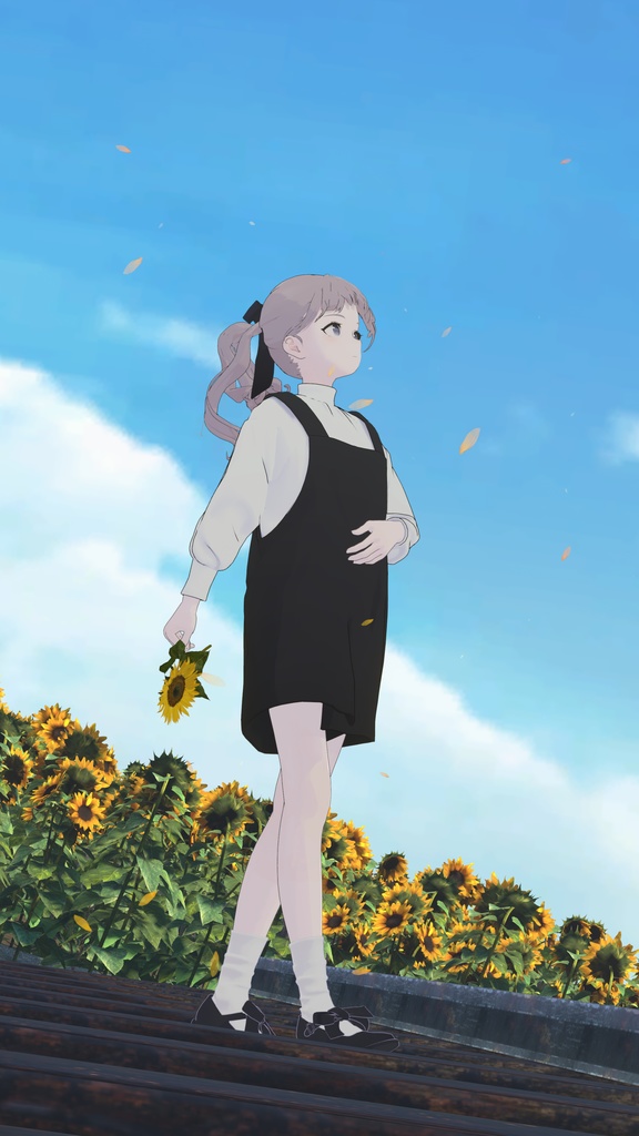 SunflowerBouquet【VRCアバターギミック】