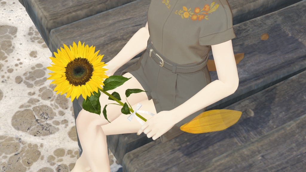 SunflowerBouquet【VRCアバターギミック】