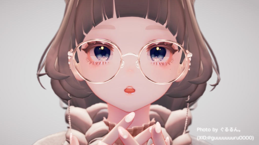 【5アバター対応】❄️SnowCrystalCoffret❄️【PCVR専用VRCアバターギミック】