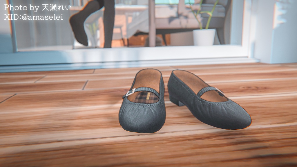 【11アバター対応】ColorfulTights&GatheredPumps【ワールド固定ギミック付き】