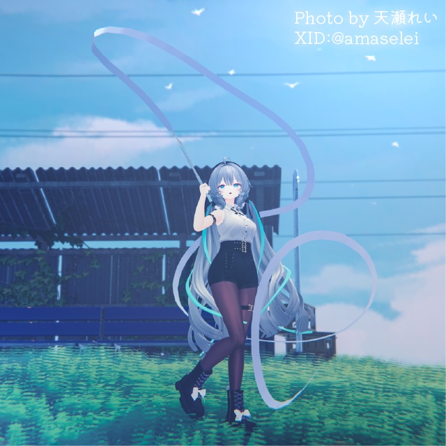 【PCVR専用アバターギミック】🎀🪄FairyRibbon🪄🎀