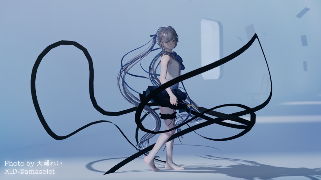 【PCVR専用アバターギミック】🎀🪄FairyRibbon🪄🎀