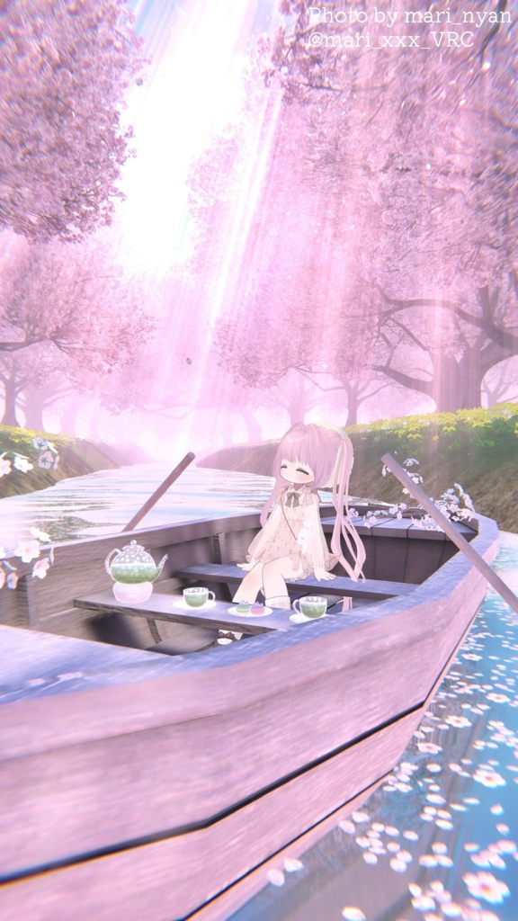 【16アバター対応】AirIntakeHeroine【VRC想定Hair】