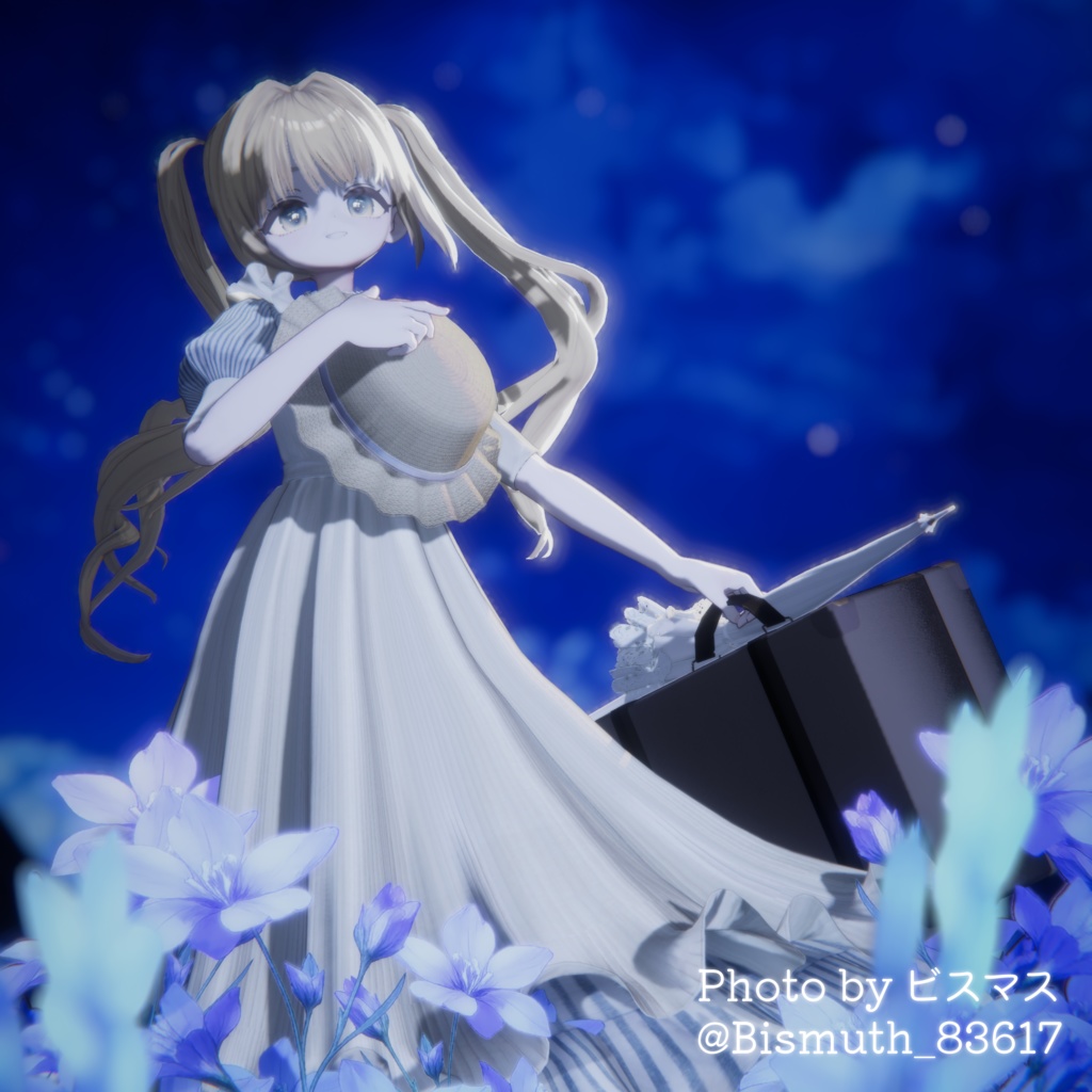 【16アバター対応】AirIntakeHeroine【VRC想定Hair】