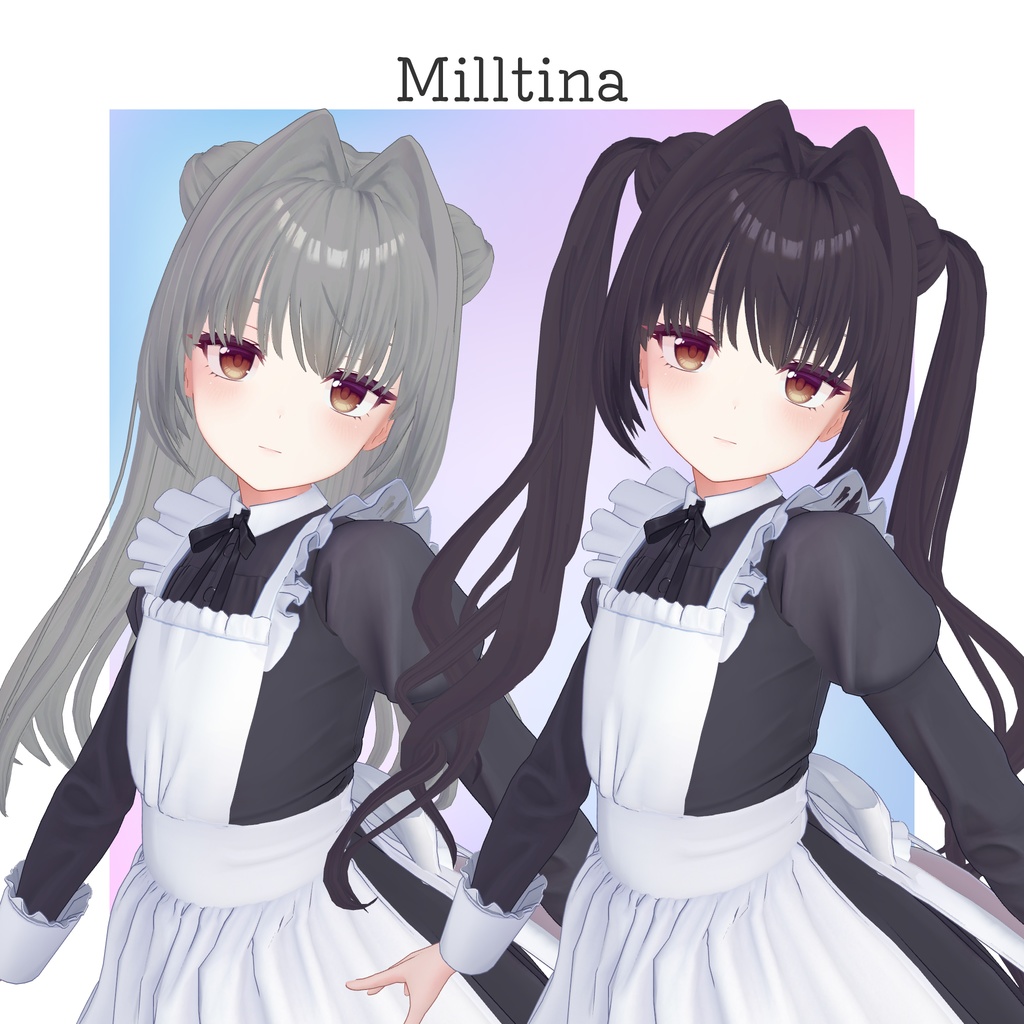 【16アバター対応】AirIntakeHeroine【VRC想定Hair】