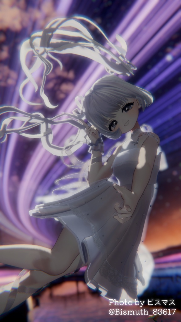 【16アバター対応】AirIntakeHeroine【VRC想定Hair】