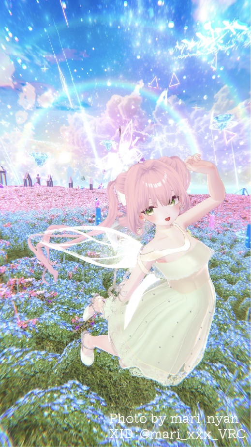 【16アバター対応】AirIntakeHeroine【VRC想定Hair】