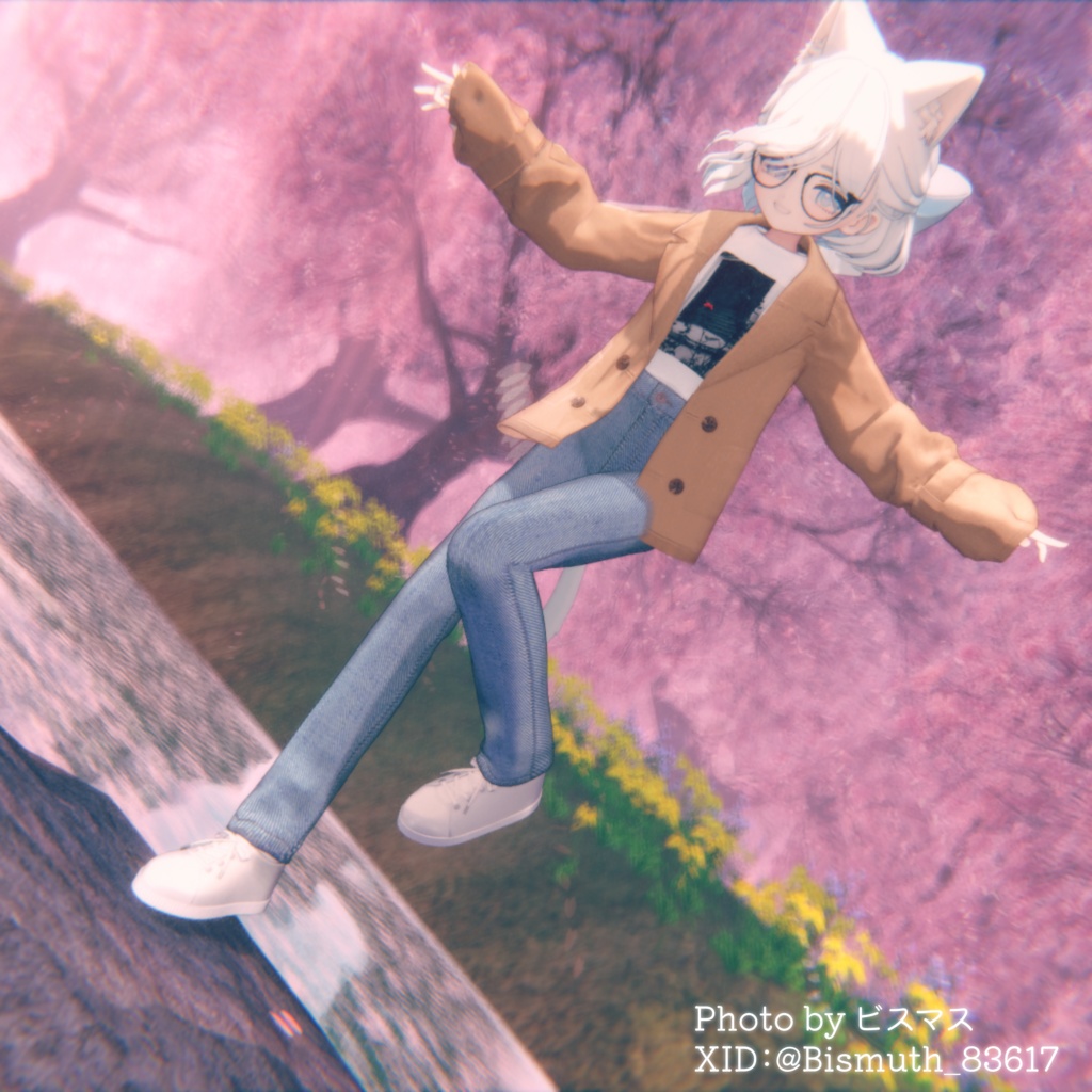 【複数ギミック付き】EarlySummerLook【4アバター対応】