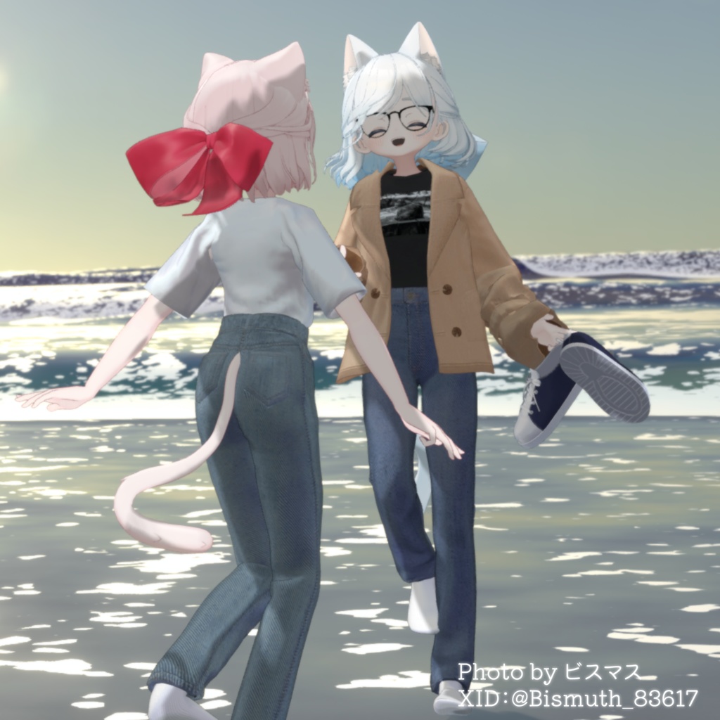 【複数ギミック付き】EarlySummerLook【4アバター対応】