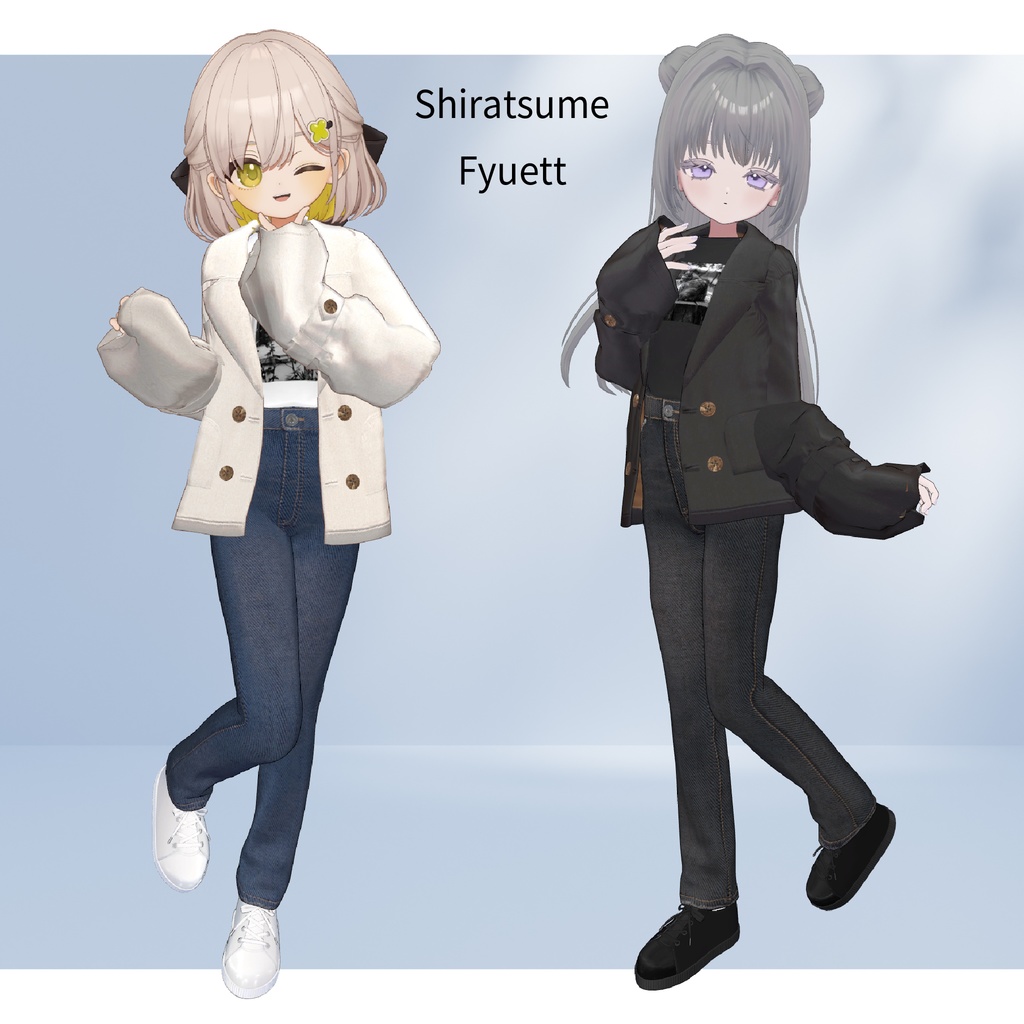 【複数ギミック付き】EarlySummerLook【4アバター対応】