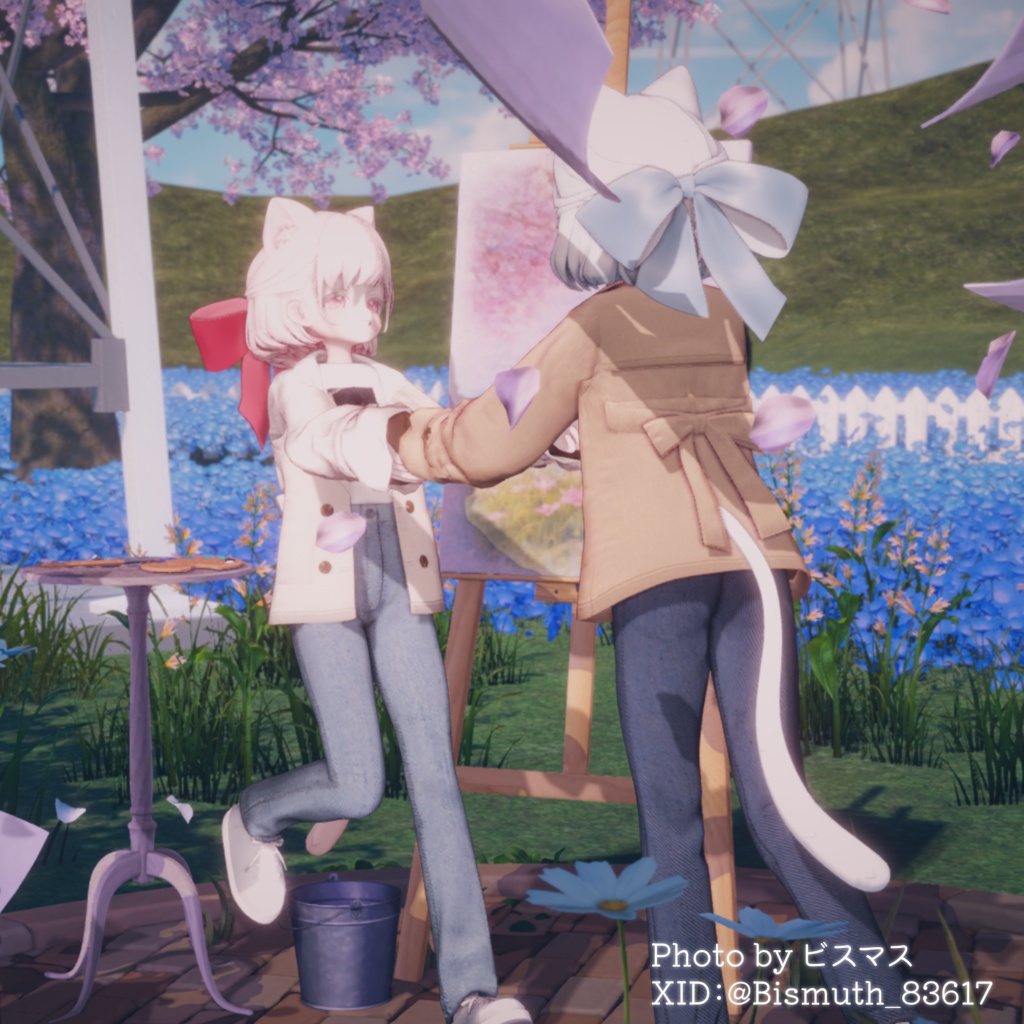 【複数ギミック付き】EarlySummerLook【4アバター対応】