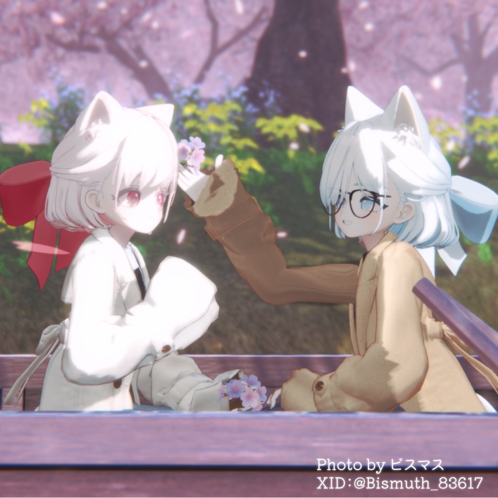 【複数ギミック付き】EarlySummerLook【4アバター対応】